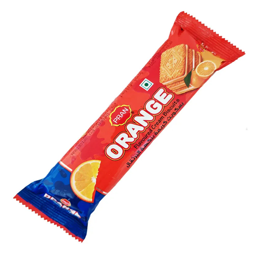 Pran Orange Cream Biscuits